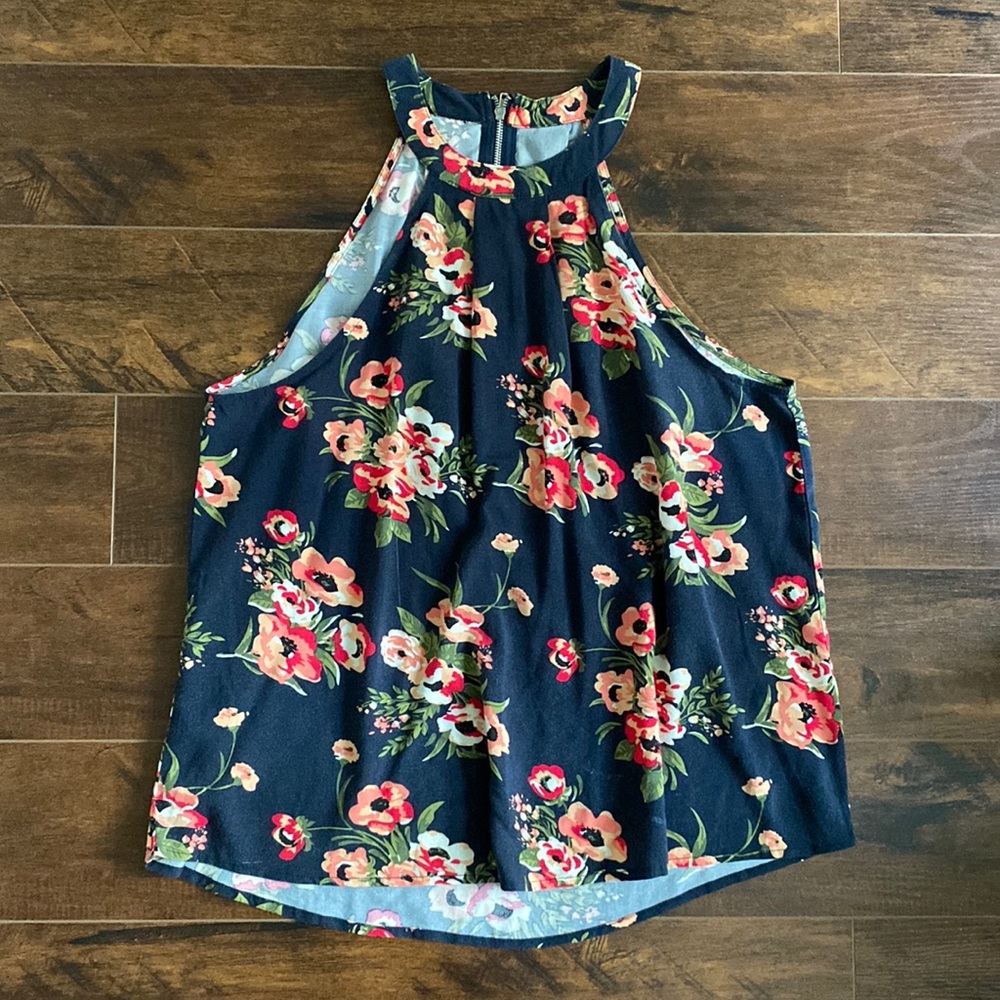 Unknown Brand - Floral Tank Top - Small - No Label